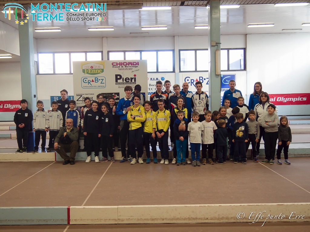 A MONTECATINI TERME LA SECONDA TAPPA DELLA COPPA TOSCANA JUNIORES DI BOCCE