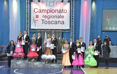 Novecento coppie per il Campionato Regionale di Danza Sportiva