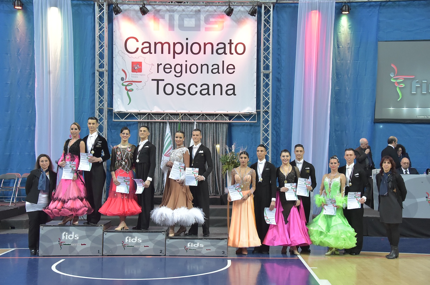 Novecento coppie per il Campionato Regionale di Danza Sportiva