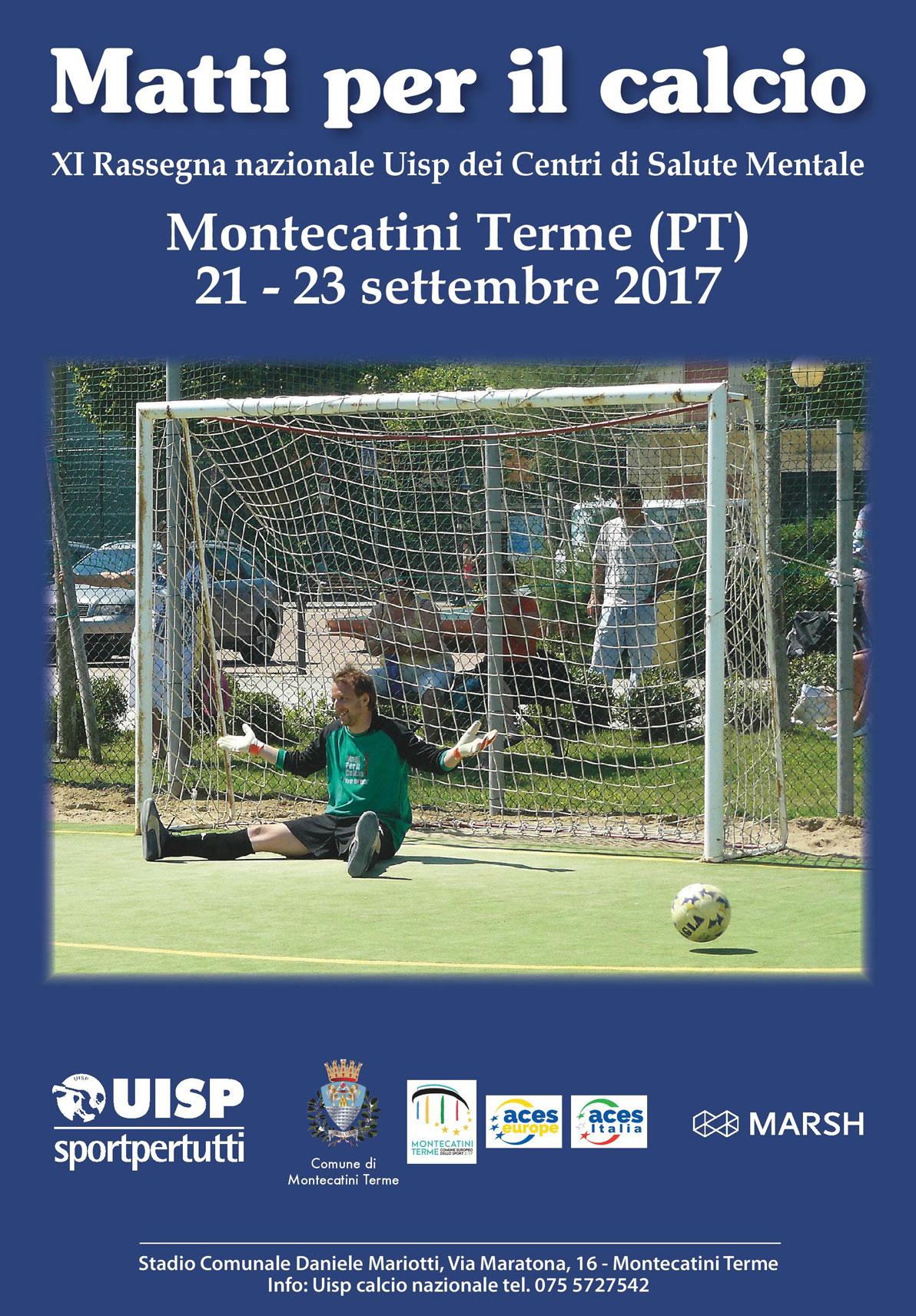 Torna “Matti per il Calcio”, Rassegna nazionale dei Centri di igiene mentale di tutta Italia dal 21 al 23 settembre a Montecatini Terme