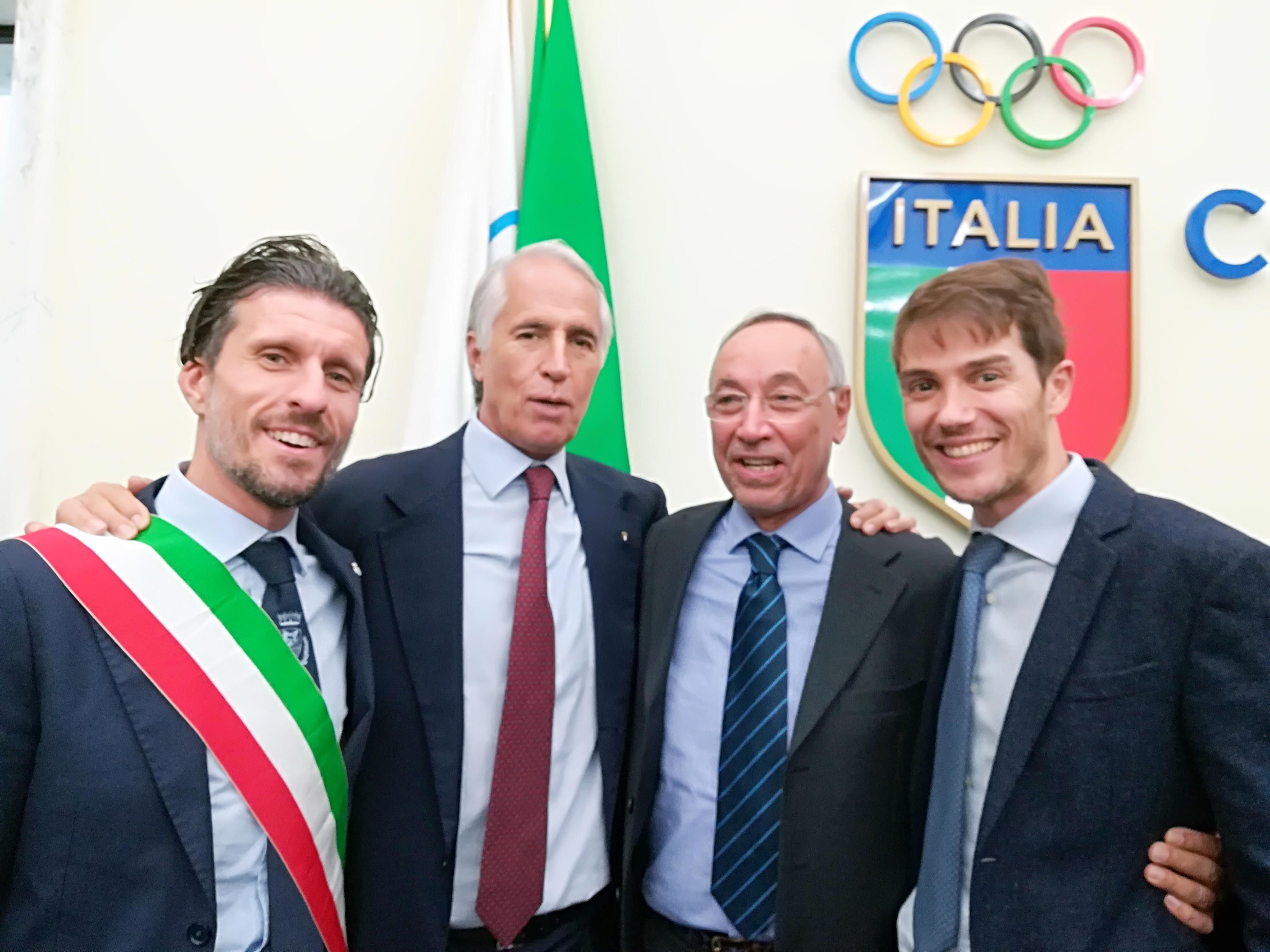 Montecatini Terme premiata dal Coni come Comune Europeo dello Sport 2017